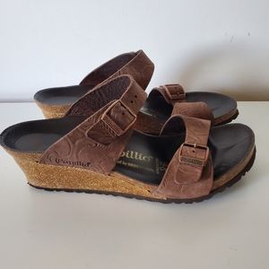 Birkenstock Papillio wedges sandals brown 38